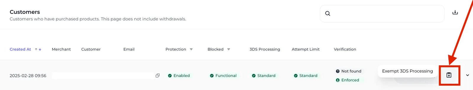 How to Exempt a Customer from 3DS Processing